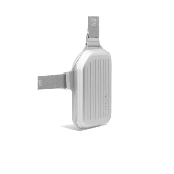 Aluminiowa torebka na ramię typu sling clutch