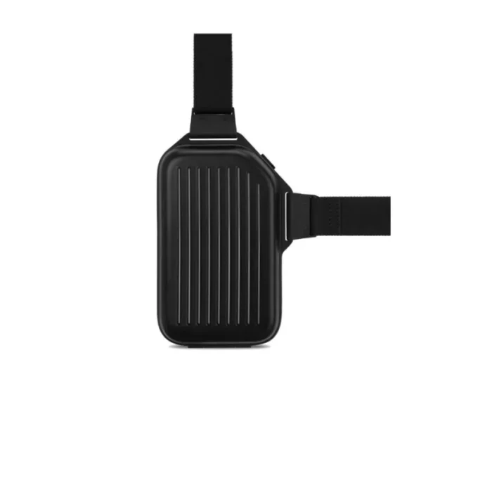 Aluminiowa torebka na ramię typu sling clutch