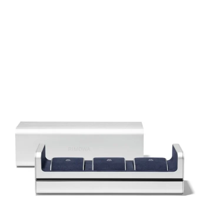 Aluminiowa walizka na 3 zegarki Suitcasetasche