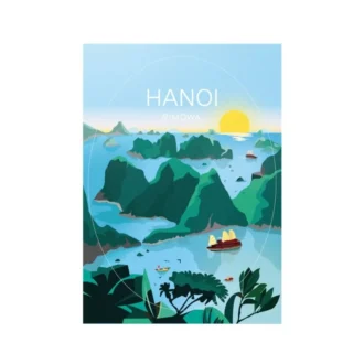 Naklejka Hanoi Naklejki na bagaż