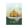 Naklejka Melbourne Naklejki na bagaż