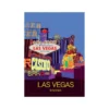 Naklejki bagażowe Las Vegas