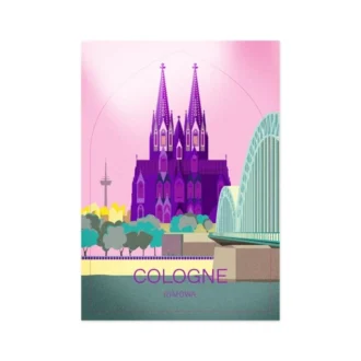 Naklejki na bagaż Cologne