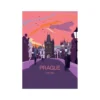Naklejki na bagaż „Praga”