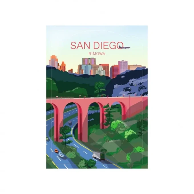 Naklejki na bagaż San Diego