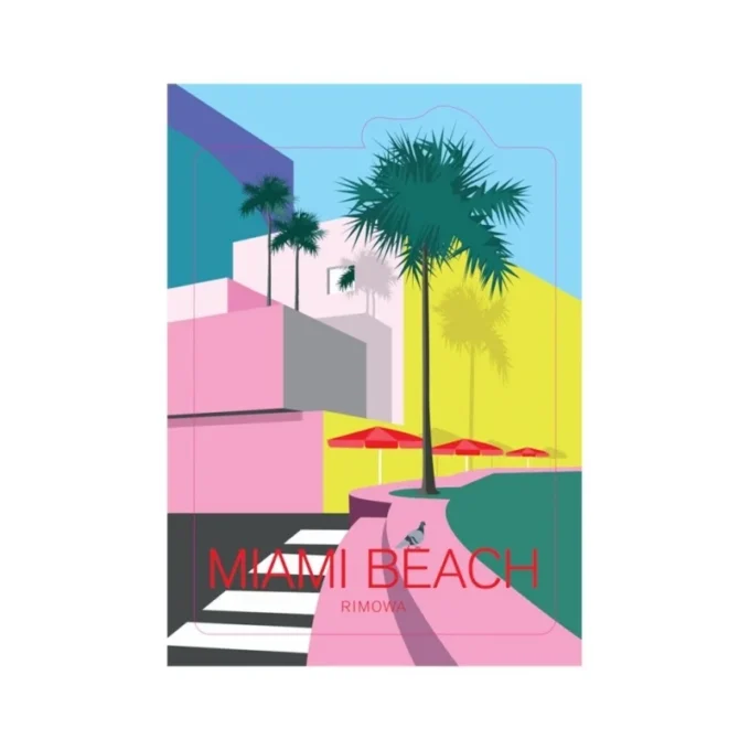 Naklejki na bagaż z Miami