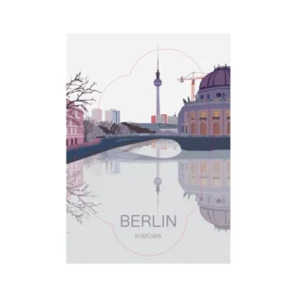 Naklejki na bagaż z motywem Berlina