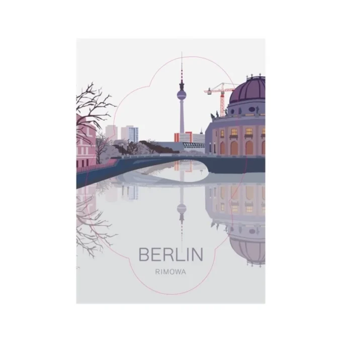 Naklejki na bagaż z motywem Berlina