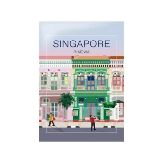 Naklejki na bagaż z Singapuru