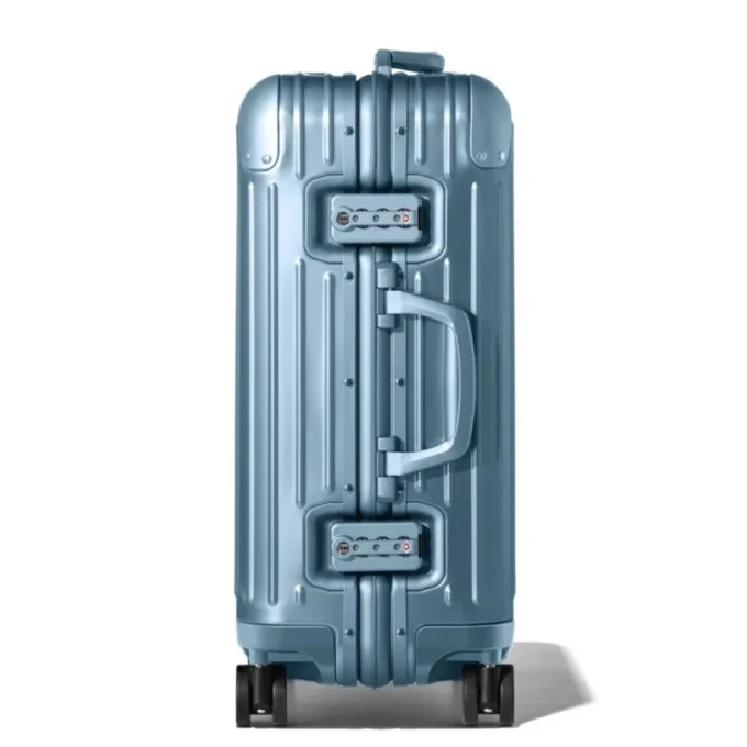 Oryginalna aluminiowa walizka podręczna