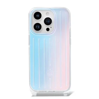 Polikarbonatowe etui na iPhone’a 14, 15, 16, 17 Plus/Air/Pro/Pro Max z paskiem Etui na telefon